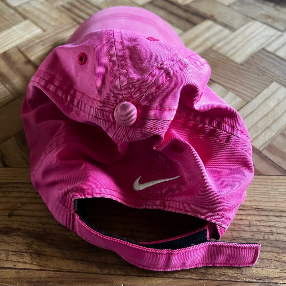vtg Nike Tiger Woods collection baseball cap hat pink - Picture 6 of 6
